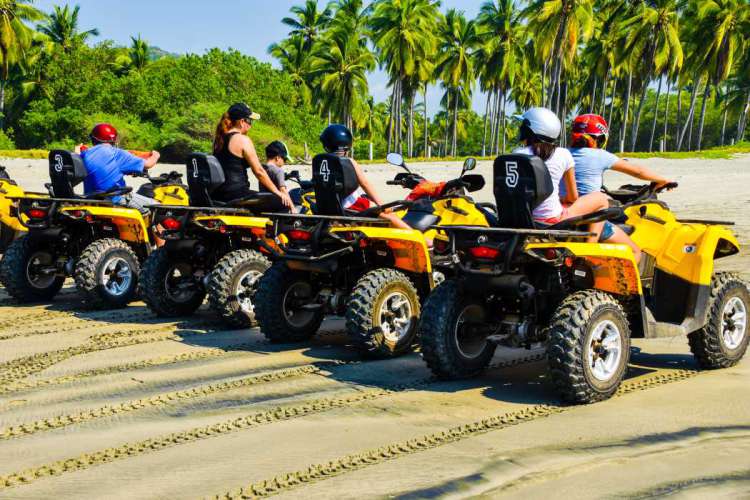Ixtapa Zihuatanejo Four Wheeler ATV Activities | Pacific Tours Ixtapa. Enjoy an adventure in Ixtapa Zihuatanejo by riding a all-terrain vehicle four wheeler (ATV’s in Ixtapa Zihuatanejo) on the beach and trough coconuts plantation, this activity is available for everyone over the age of 16 years old. Things to do in Ixtapa Zihuatanejo