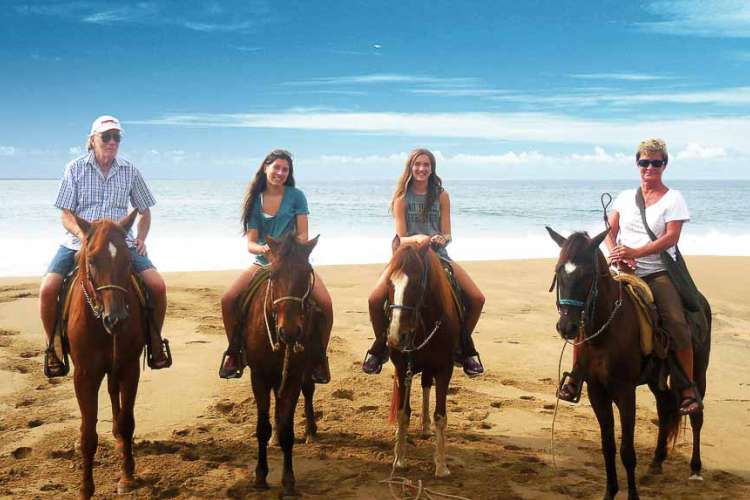 Zihuatanejo Horseback Riding with Lunch, 2 Hours | Pacific Tours Ixtapa. Join us for this horse riding adventure along the magnificent Playa Larga Beach just 25 Minutes away from Ixtapa Zihuatanejo, enjoy the breeze of the ocean while riding these trained horses along the beach. Tours in Ixtapa Zihuatanejo Mexico