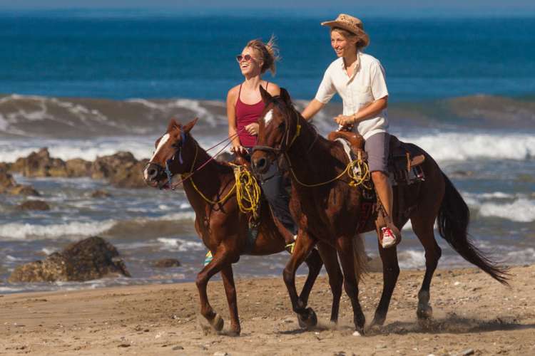 Zihuatanejo Horseback Riding with Lunch, 2 Hours | Pacific Tours Ixtapa. Join us for this horse riding adventure along the magnificent Playa Larga Beach just 25 Minutes away from Ixtapa Zihuatanejo, enjoy the breeze of the ocean while riding these trained horses along the beach. Tours in Ixtapa Zihuatanejo Mexico